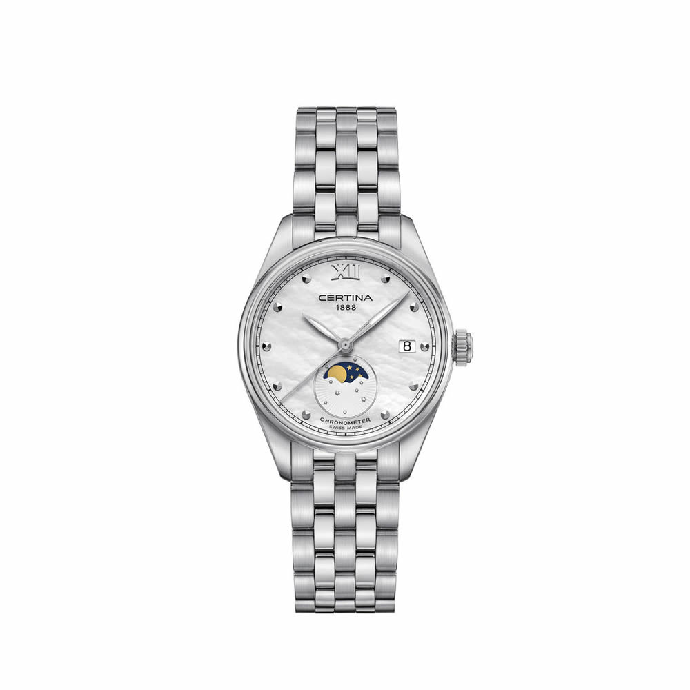 . | Certina DS 8 Lady . Moon Phase watch,  Laguarda Joiers official distributor of Certina watches.