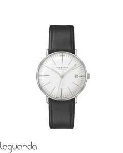 27/4105.02  Junghans Max Bill Kleine Automatic 34 m/m. Blanco mate