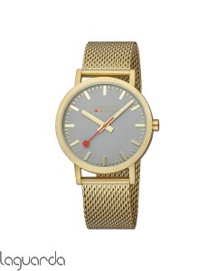 A660.30360.80SBM  Mondaine SBB Classic Dorado Mate 40mm 