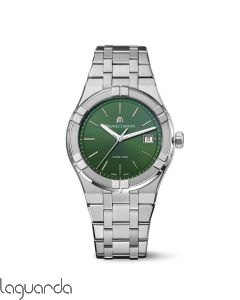 AI1108-SS002-630-1 | Maurice Lacroix Aikon Quartz Date 40mm. Esfera verde 