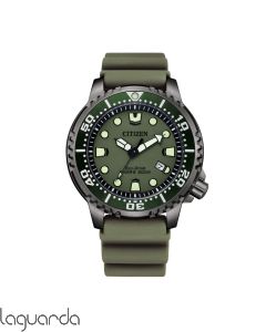 BN0157-11X | Reloj Citizen Promaster Diver's Eco Drive verde 44 mm