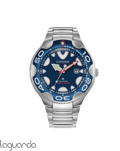 BN0231-52L  Reloj Citizen Promaster Diver's Eco Drive 200 mt  'Orca' 46 mm