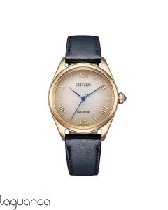 EM1143-14Z  | Reloj Citizen Lady Dorado Eco Drive 33 mm