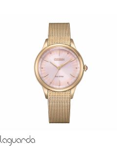 EM0818-82X | Reloj Citizen Lady Dorado Eco Drive 32,5 mm