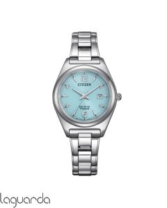 EW2601-81M | Reloj Citizen Super Titanium Diamantes Eco Drive 29,40 mm