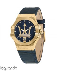 R8851108035 | Reloj Maserati Potenza 42 mm Blue Dial Blue Strap
