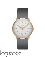 27/7806.02  Junghans Max Bill Automatic 38 mm zafiro, caja PVD dorado