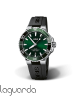 01 733 7766 4157-07 4 22 64FC | Reloj Aquis Date 41,5 verde