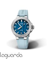 01 733 7770 4155-07 4 18 65FC | Oris Aquis Date Azul Nacar 36.5mm