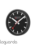 A990.CLOCK.64SBB | Reloj de pared Mondaine A990.CLOCK.64SBB