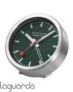 A997.MCAL.66SBV  Mondaine de pared y mesa con alarma verde 12,50mm