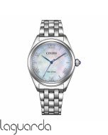 Reloj EM1140-80D Citizen Lady  Eco Drive Nacar 33 mm