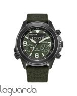 JV1005-02W  | Reloj Citizen PROMASTER Eco-Drive Land 44 mm verde. 