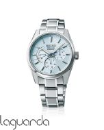 SPB305J1 | Seiko Presage Sharp Edged ‘Geppaku’ Moonlight (Lunallena blanca)