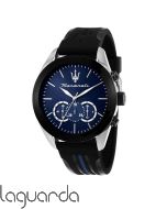 R8871612044 | Maserati Traguardo chrono esfera azul, 45 mm