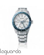 SPB223J1 | Reloj Seiko SPB223J1 Presage Sharp Edged GMT "Shironeri"/Blanco seda