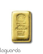 Argor Heraeus 250 Gram Gold Bar 24-carats