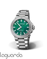 01 733 7730 4137-07 8 24 05PEB | Oris Aquis Date Verde 43,5 mm