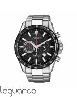 Reloj CA4444-82E Citizen Chrono Super Titanium Eco Drive negro 42,5 mm