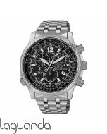 CB5850-80E | Reloj Citizen Radiocontrolado Titanium Crono Pilot Eco Drive 43,7 mm