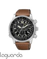 CB5860-27E | Reloj Citizen Radiocontrolado Crono Pilot Eco Drive 43,7 mm