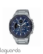 ECB-950DB-2AEF | Casio Edifice, analógico-digital, esfera azul