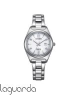 EW2601-81A  | Reloj Citizen Super Titanium Diamantes Eco Drive 29,40 mm