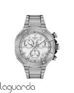 T141.417.11.031.00 |  Tissot T-Race Chronograph 45mm, esfera blanca y armis