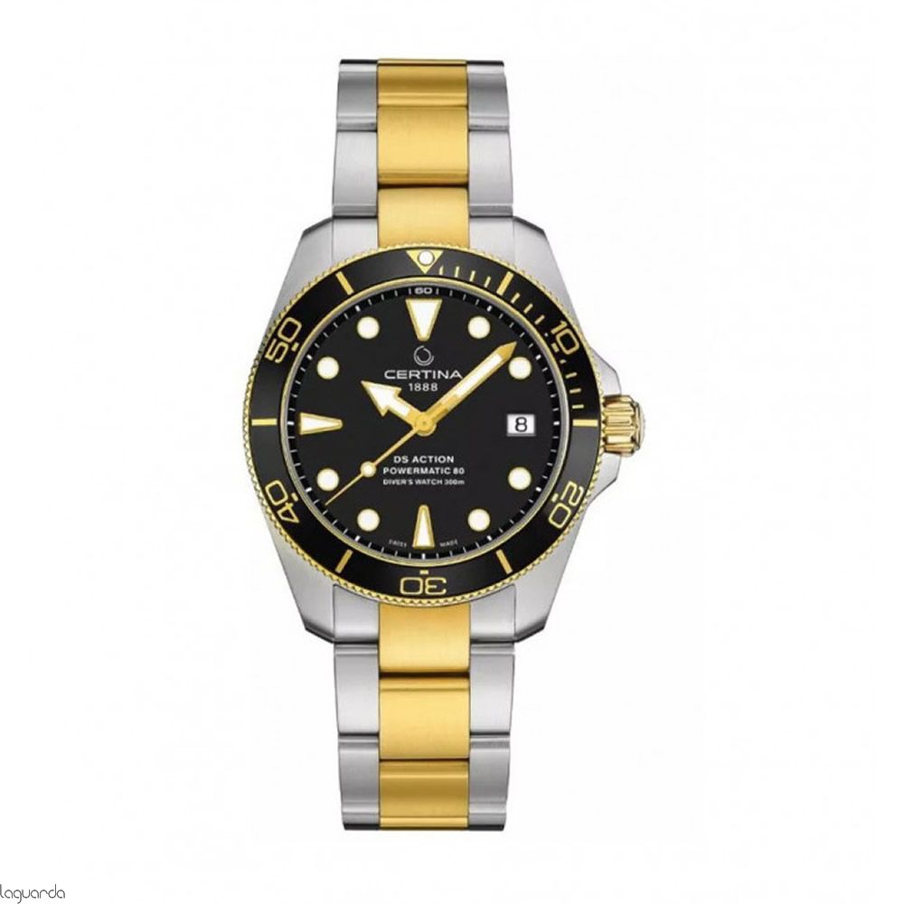 Certina aqua ds sales action diver powermatic 80