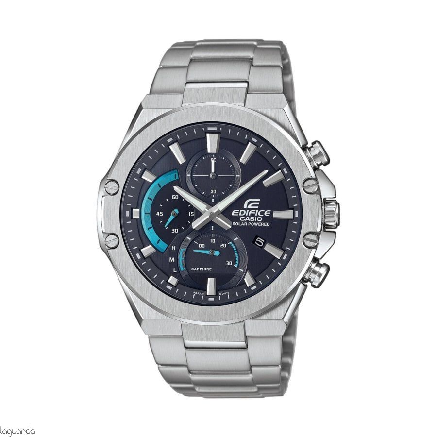 oficial catalog, Casio of watch, Chronograph Edifice 1AVUEF EFS-S560D- Casio Barcelona Solar | official EFS-S560D-1AVUEF Collection Laguardajoiers Classic distributor in
