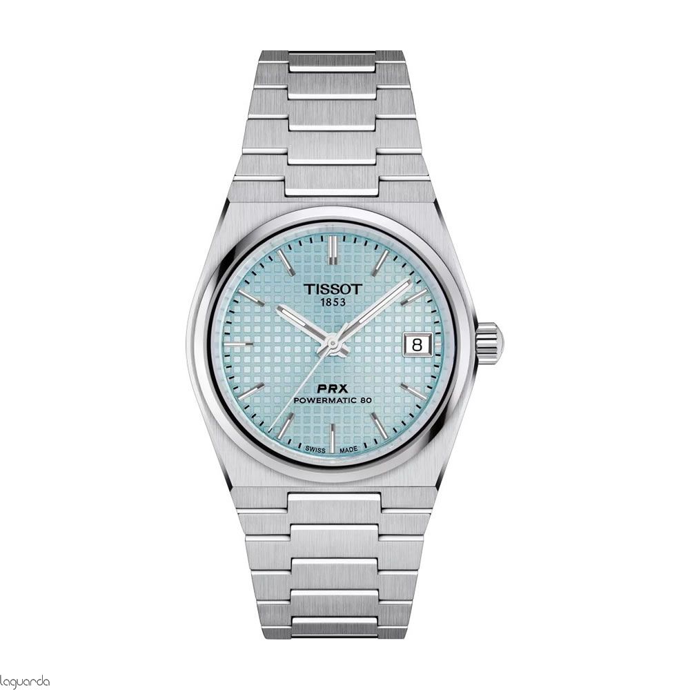 Reloj T137.207.11.351.00 Tissot PRX 35 mm POWERMATIC 80 azul hielo