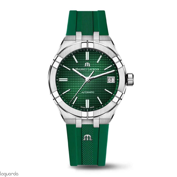 AI6007-SS000-630-5 | Maurice Joiers, Automatic Maurice Barcelona Watches Lacroix Aikon catalog 39mm green in by watch. with Laguarda Lacroix