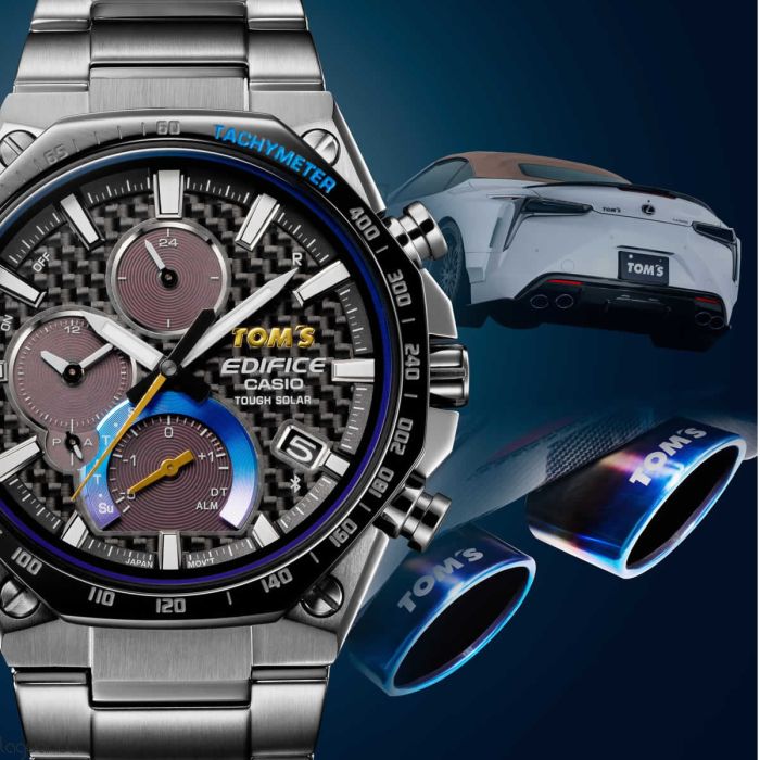 EQB 1100TMS 1AER Casio Edifice Edicion Limitada TOM S EQB 1100TMS 1AER watch oficial catalog Laguardajoiers official distributor of Casio in Barcelona