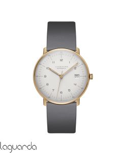 27/7806.02  Junghans Max Bill Automatic 38 mm zafiro, caja PVD dorado