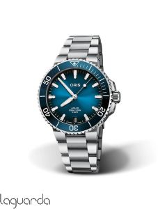 01 400 7769 4135-07 8 22 09PEB | Reloj Aquis Date 41.5 Calibre 400 azul 