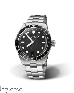 01 400 7772 4054-07 8 20 18| Oris Divers Sixty-Five 12h 40 mm Negro