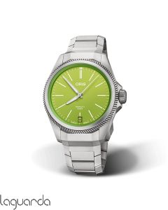 01 400 7778 7157-Set | Oris ProPilot X Kermit Edition Cal. 400 Titanio 39 mm, The Muppets (Disney)