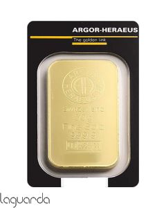 Argor Heraeus 50 Gram Gold Bar 24-carats