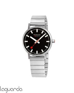 A660.30314.16SBW | Mondaine SBB Classic Metal, 36mm brazalete acero mate