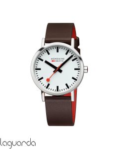 A660.30360.11SBGV  Mondaine SBB Classic quartz pulido, 40 mm