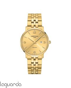 C035.410.33.367.00 Certina DS Caimano Quartz Dorado 39mm