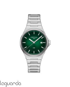 C043.410.11.091.00  | Certina DS-7 Quartz 39  mm esfera verde