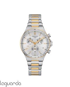 C043.417.22.031.00 | Certina DS-7  Chronograph banco bicolor