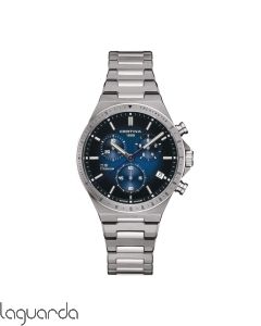 C043.417.44.041.00 | Certina DS-7  Chronograph azul y titanio