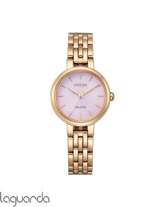 EM0993-82X | Reloj Citizen Lady Dorado Eco Drive 27,70 mm