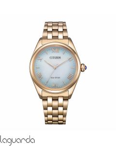 EM1143-81X | Reloj Citizen Lady Dorado Eco Drive 33 mm