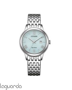 EW2621-59M  Reloj Citizen Lady verde dress Eco Drive 31,5 mm