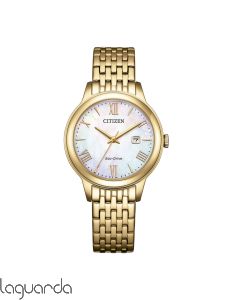 EW2623-53D  Reloj Citizen Lady dress dorado Eco Drive 31,5 mm