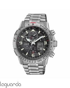 JY8100-80E | Reloj Citizen Skyhawk Radiocontrolado Titanium Crono Pilot Eco Drive 45,4 mm