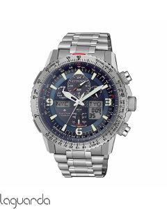 JY8100-80L | Reloj Citizen Skyhawk Radiocontrolado Titanium Crono Pilot Eco Drive 45,4 mm